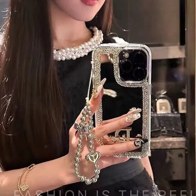 Glamorous Beauty Mirror iPhone Case – Makeup & Style On the Go!