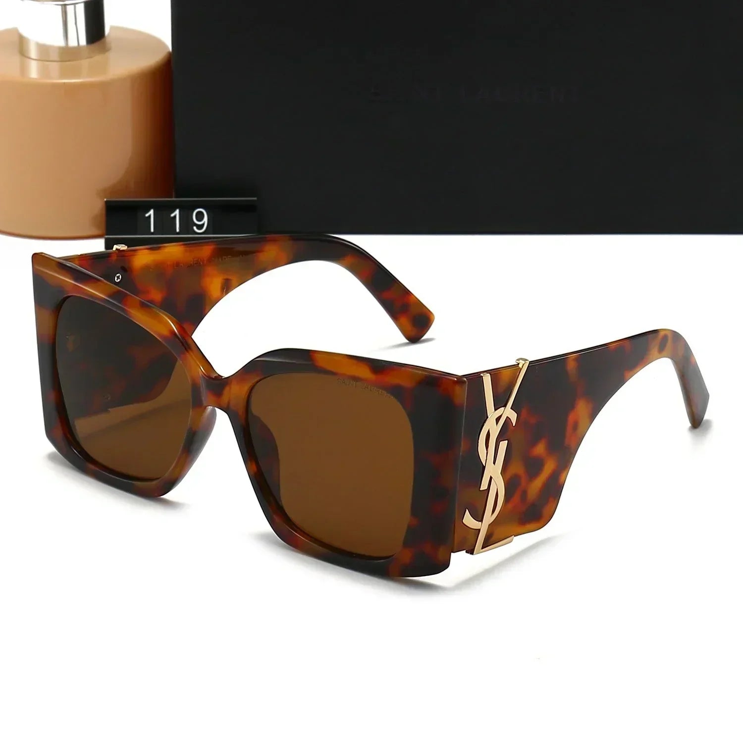 Luxury Large Frame Sunglasses Y-018s