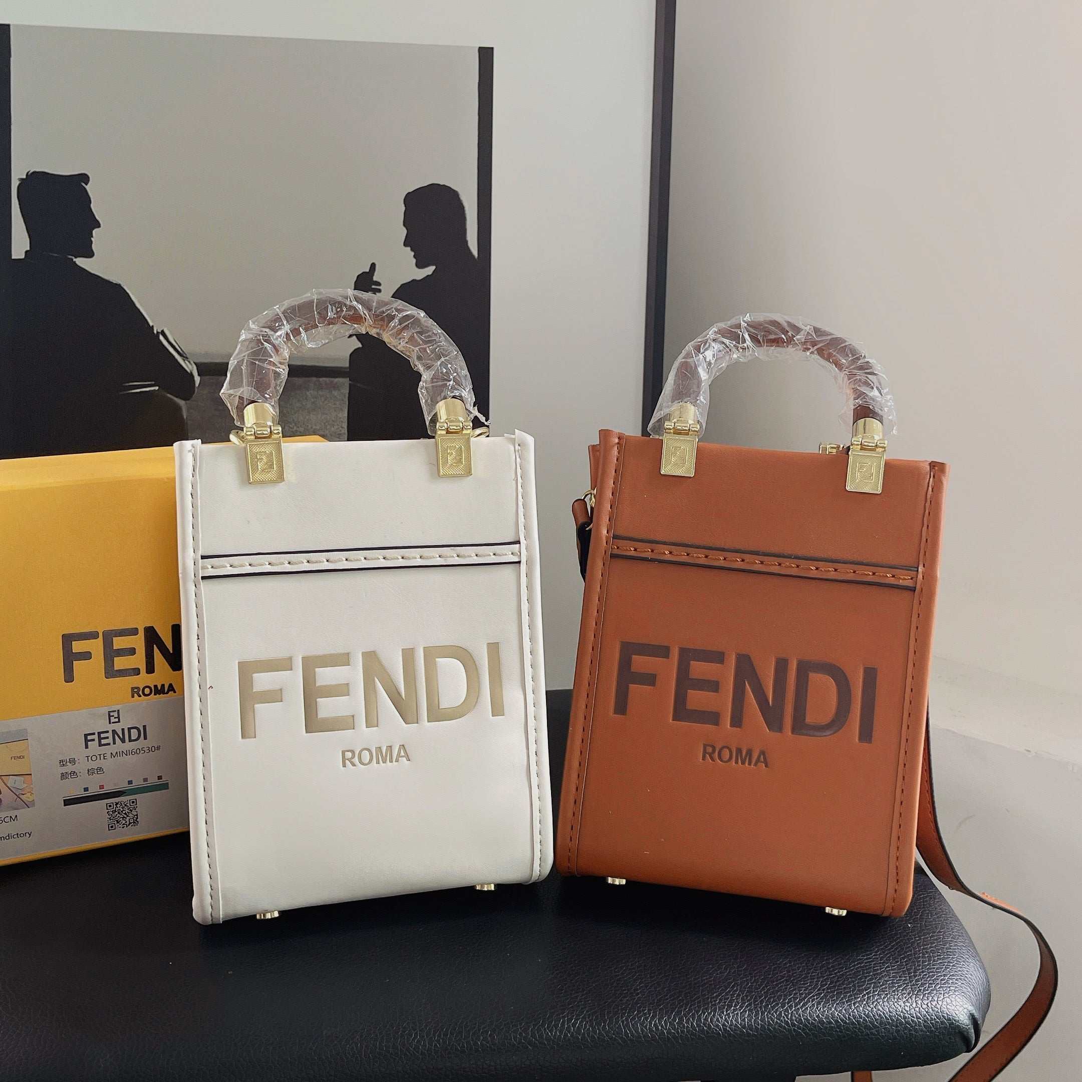 Classic Tote Bag With Crossbody-1-2
