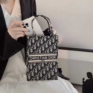 Classic Tote Bag With Crossbody Strap-1-2
