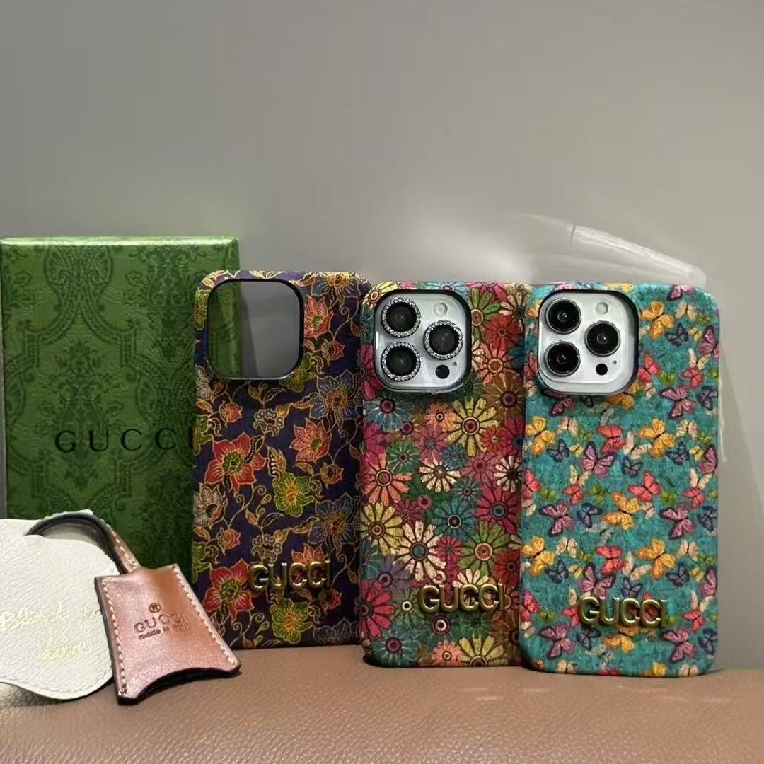 Trendy Flowers Style Phone Case For iPhone