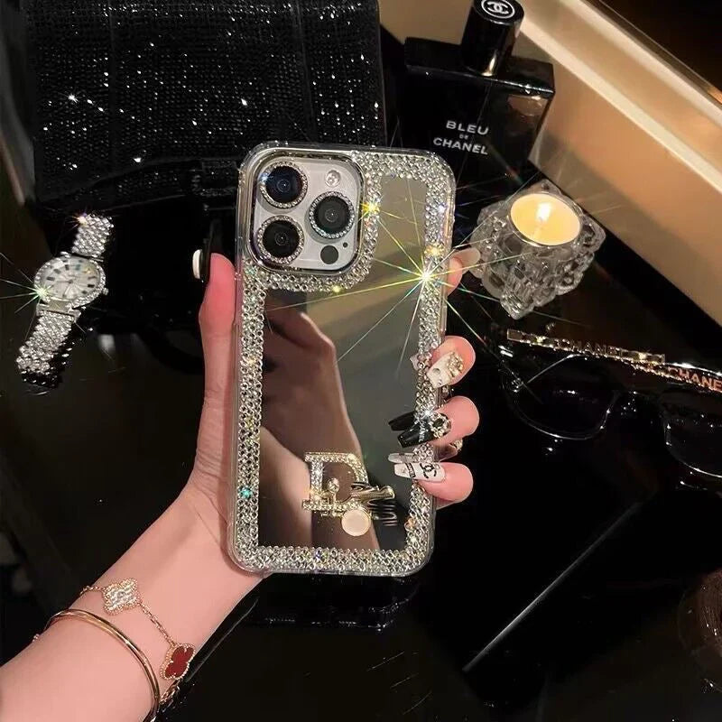 Glamorous Beauty Mirror iPhone Case – Makeup & Style On the Go!