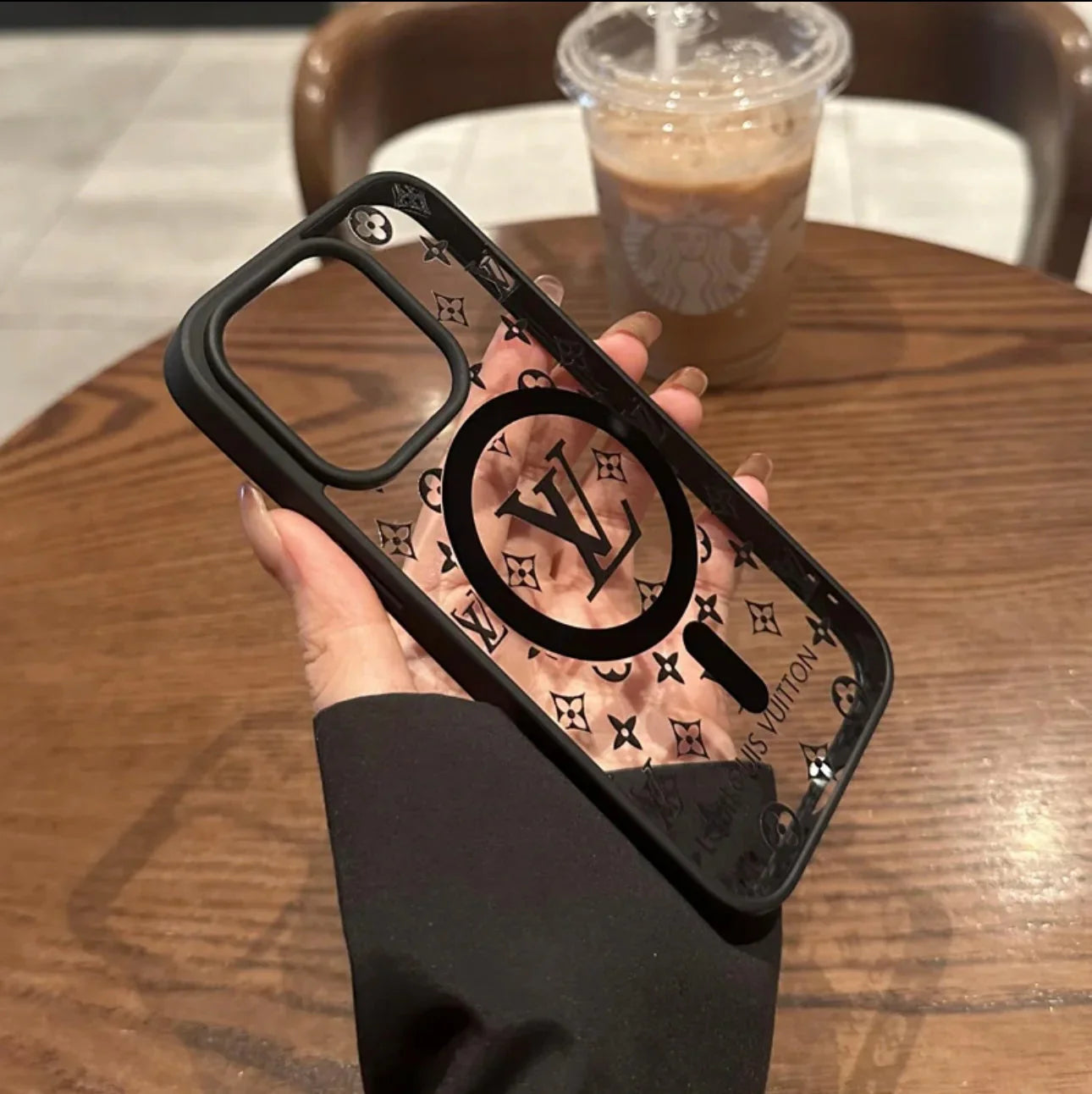 NEW LV Shine x Mono iPhone Case (MagSafe)