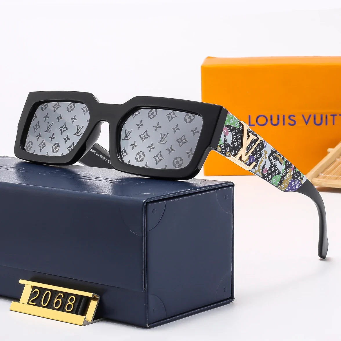 Fashion hot 3 color sunglasses 2068s