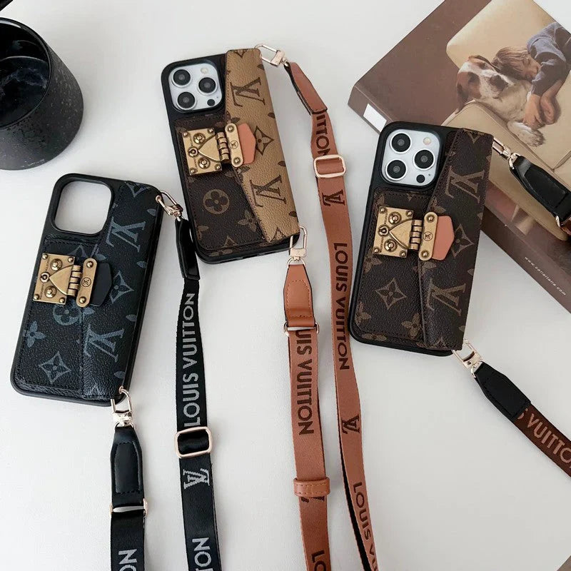 Lou Card Holder Chain iPhone Case