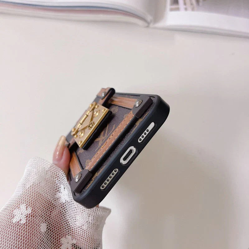 GG Lou Card Holder iPhone Case