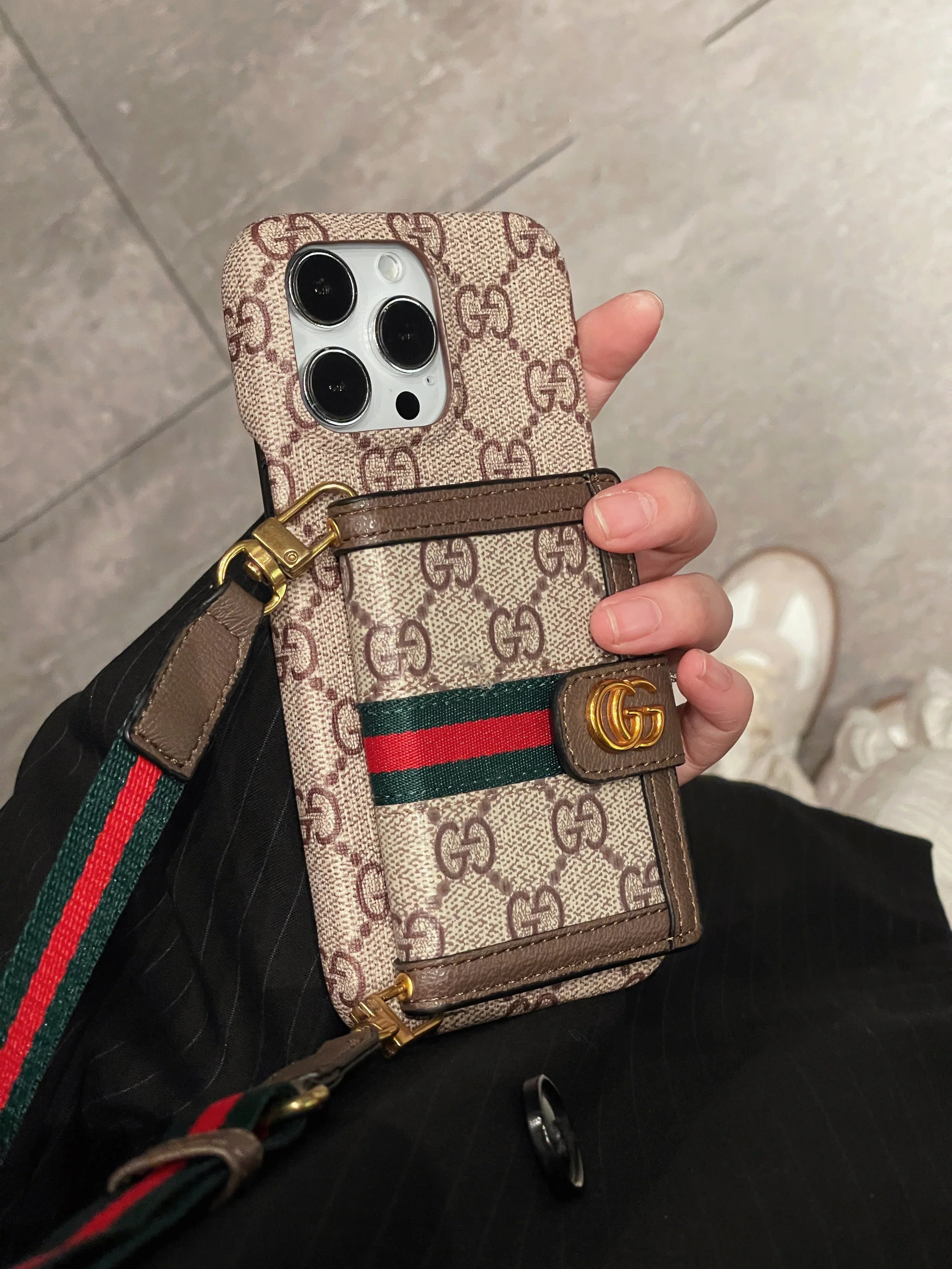 GG Card Bag iPhone Case