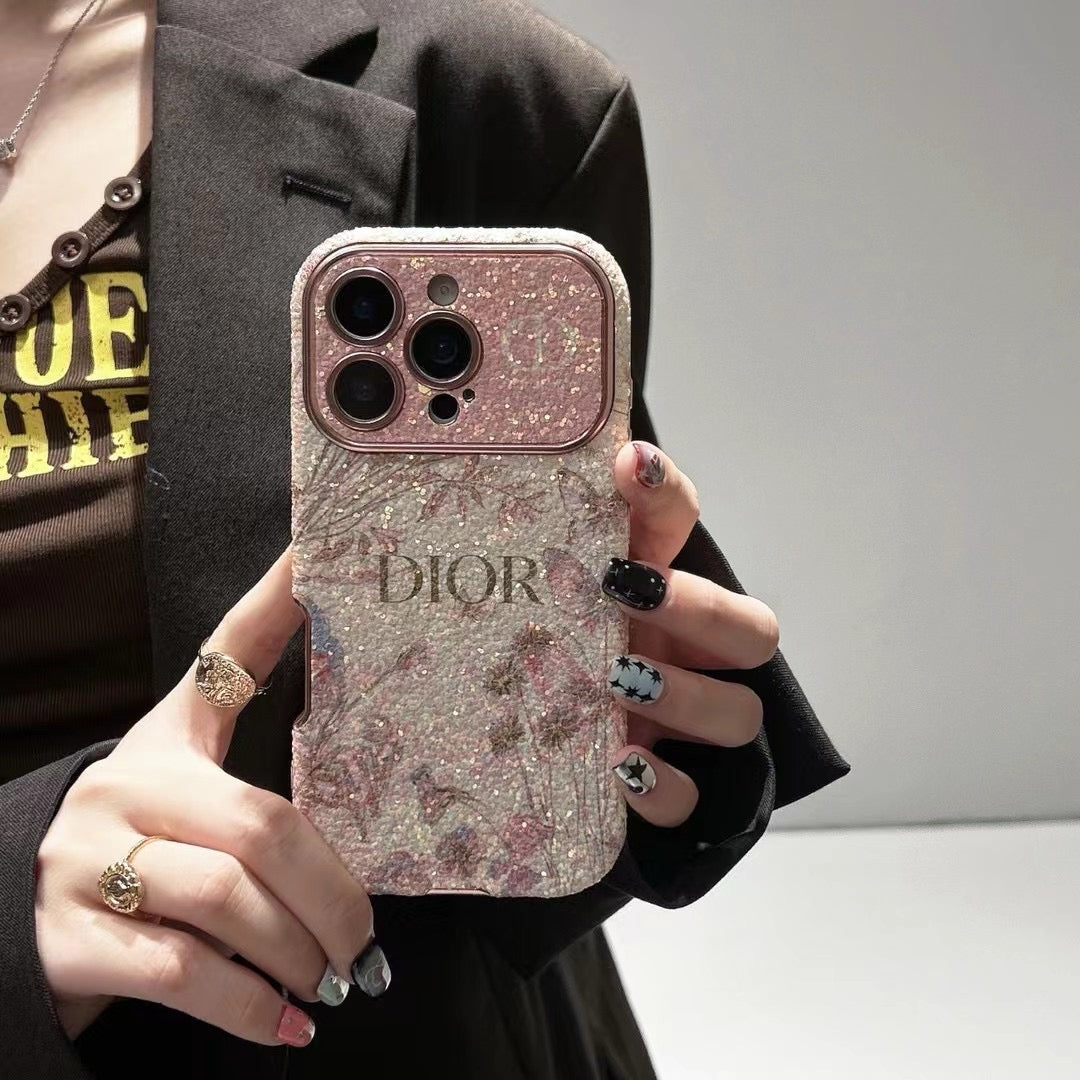 Pink Bling Style Phone Case For iPhone