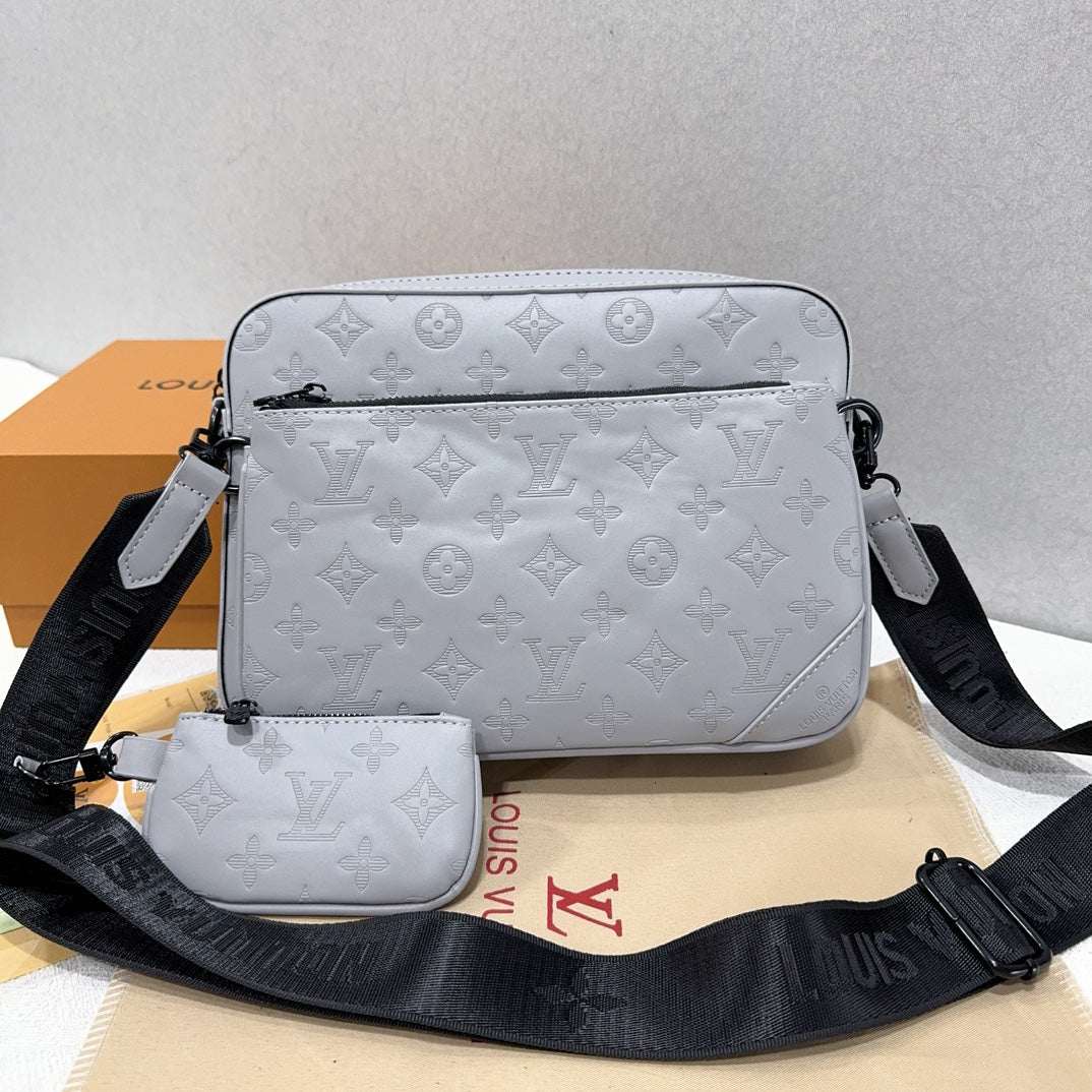 Classic Monogram Trio Messenger Bag - A Fashion Must-Have-1-2