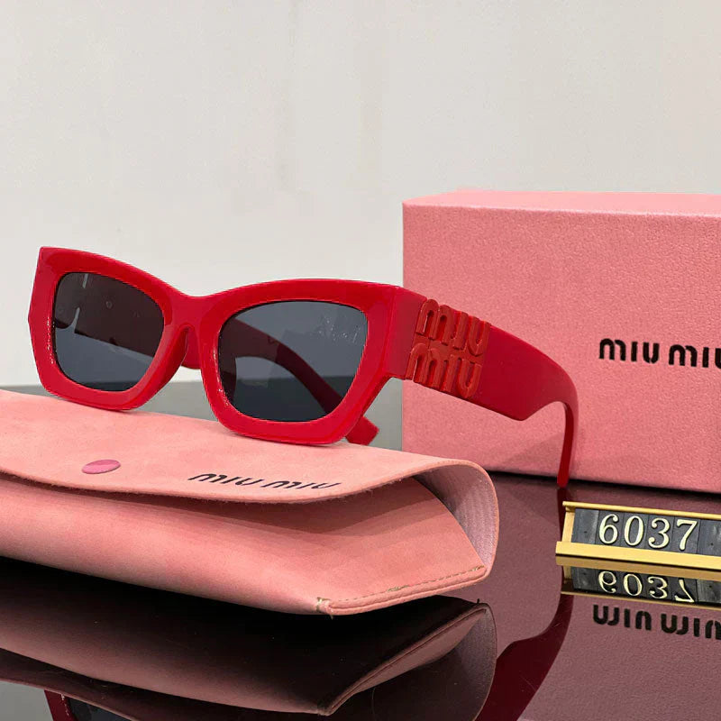 Fashion Square Cat-Eye Sunglasses 6037s