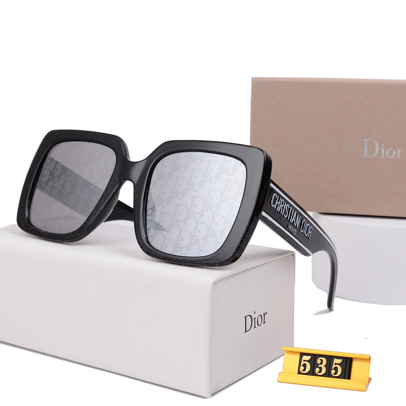 Luxury Large Frame Sunglasses Y-535s