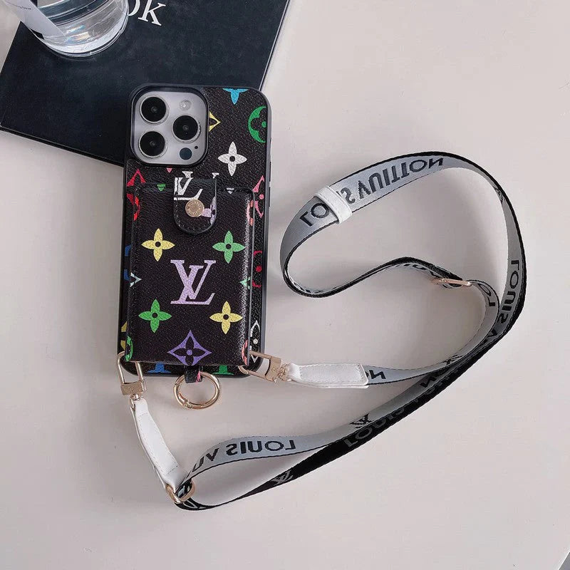 Lou Card Bag Classic Chain iPhone Case