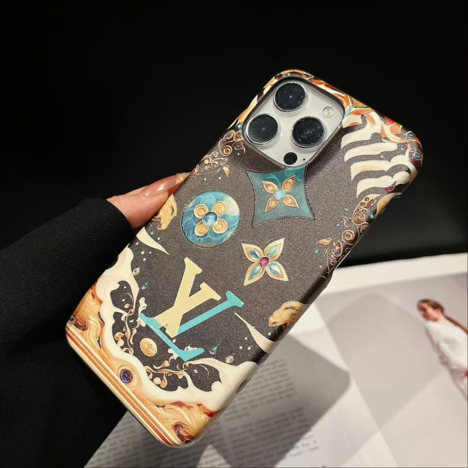 Brown Pattern Phone Case For iPhone