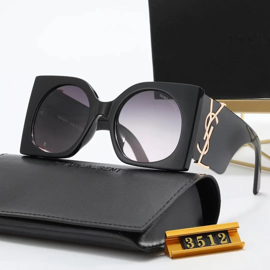 Retro large frame sunglasses 3512s