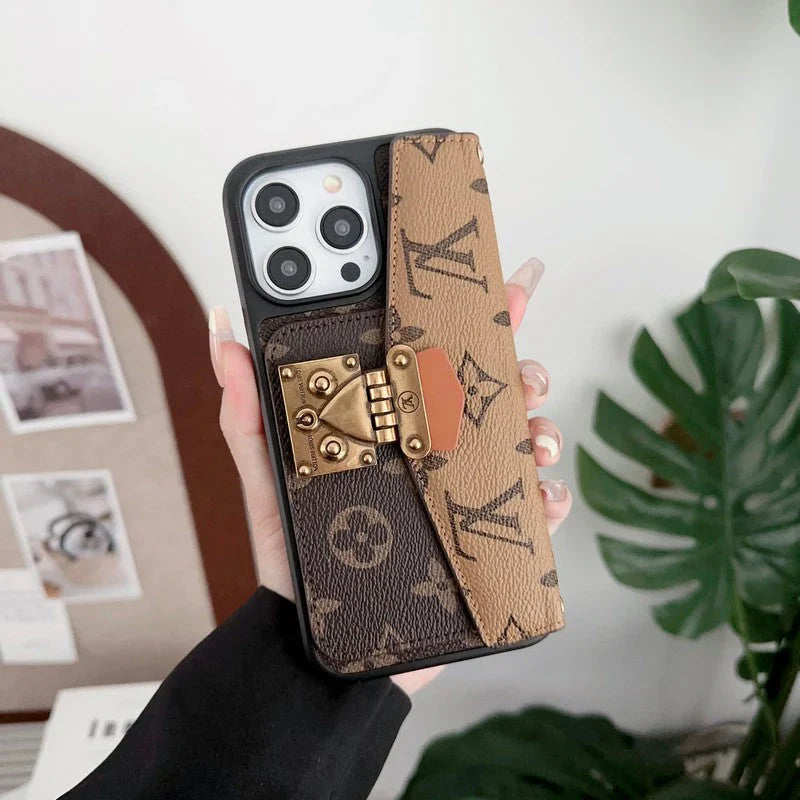 Lou Lock Card Bag iPhone Case