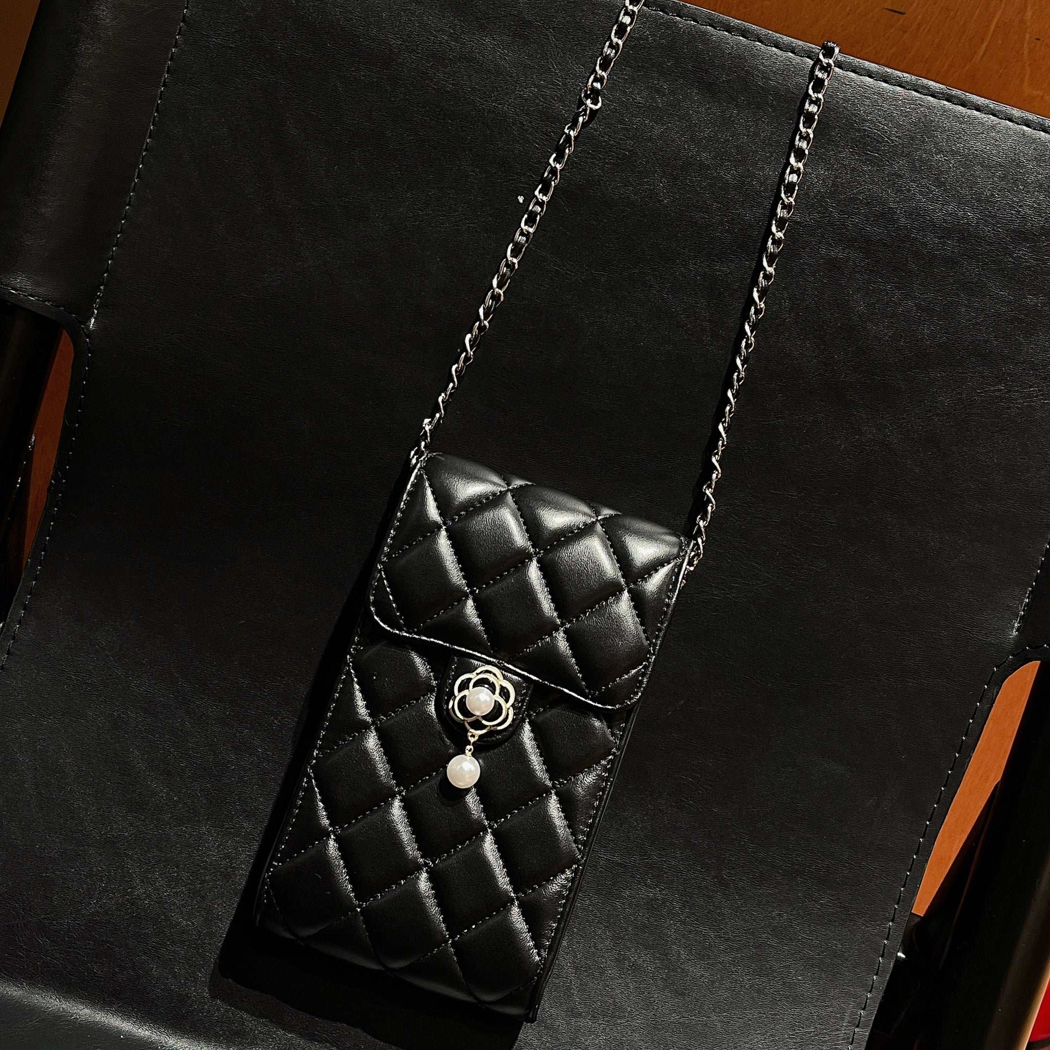 Crossbody Leather Phone Bag-1-2