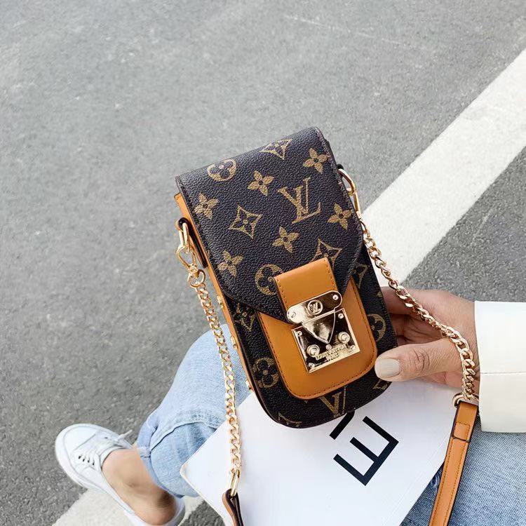 Crossbody Leather Phone Bag-1-2