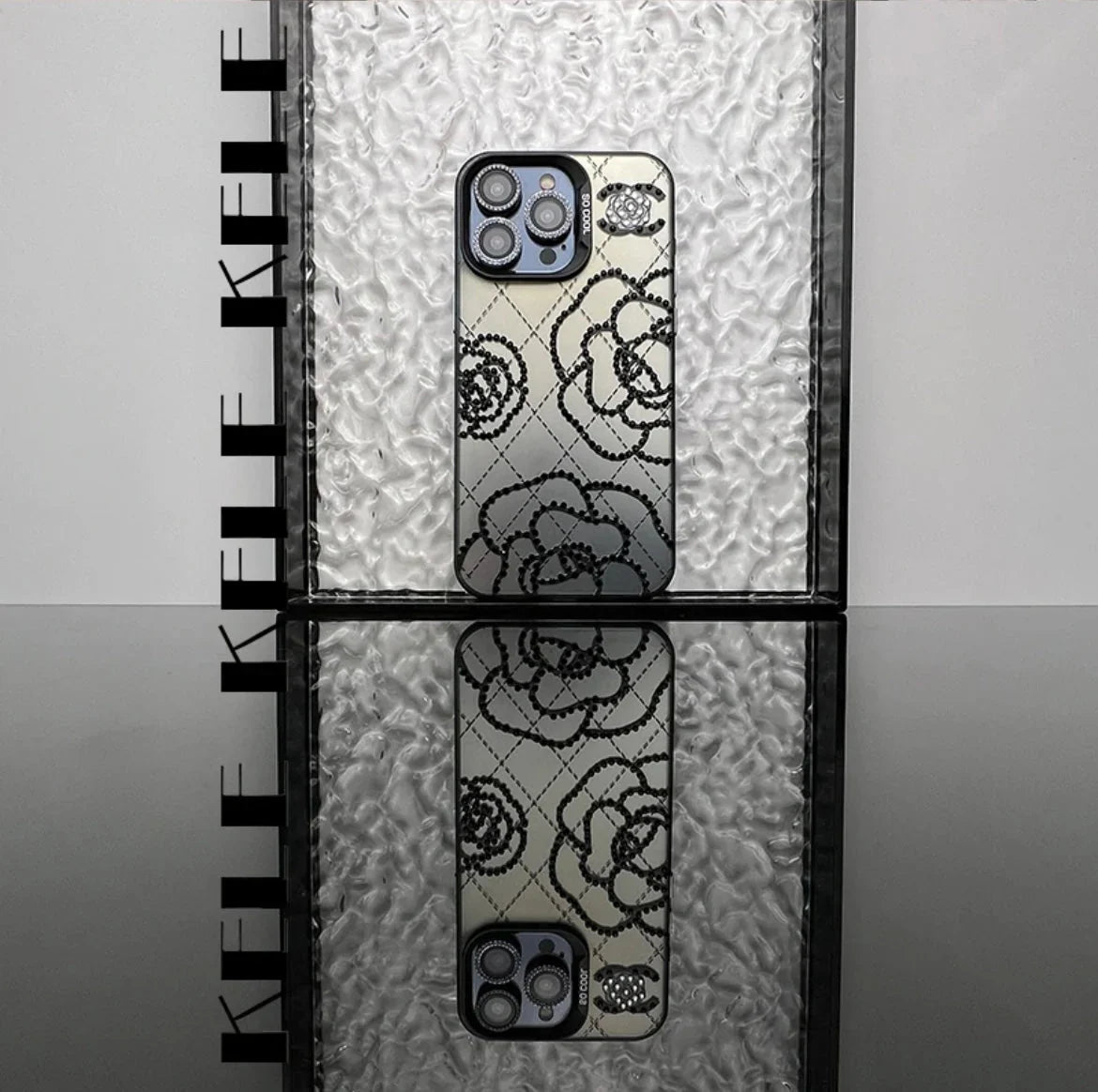 CAMELLIA-INSPIRED IPHONE CASE WITH UNIQUE DESIGN