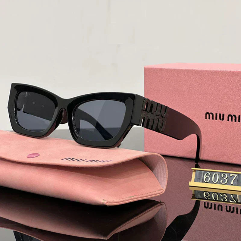 Fashion Square Cat-Eye Sunglasses 6037s