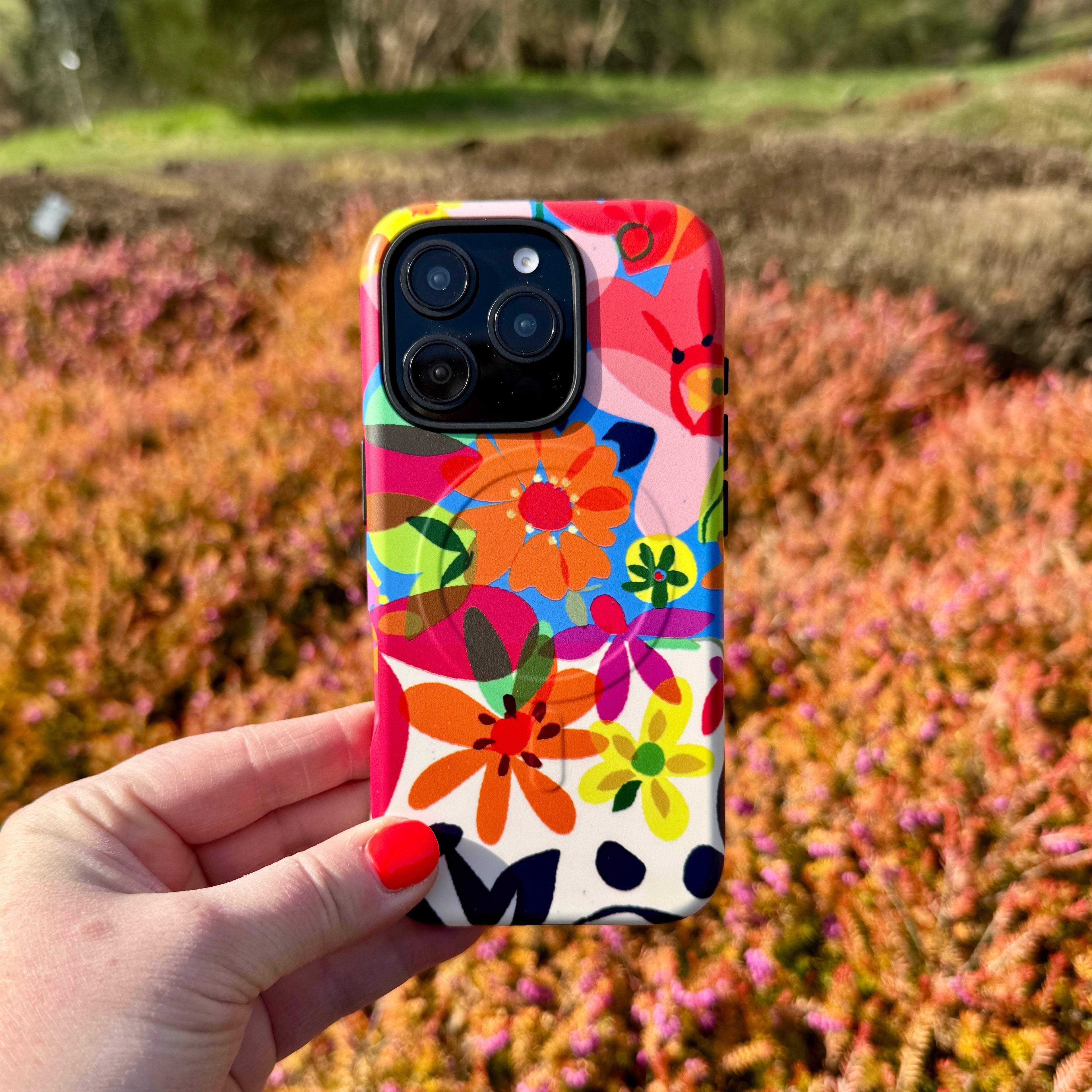 iPhone MagSafe Tough Case -  Beautiful Blooms by Sarah Campbell