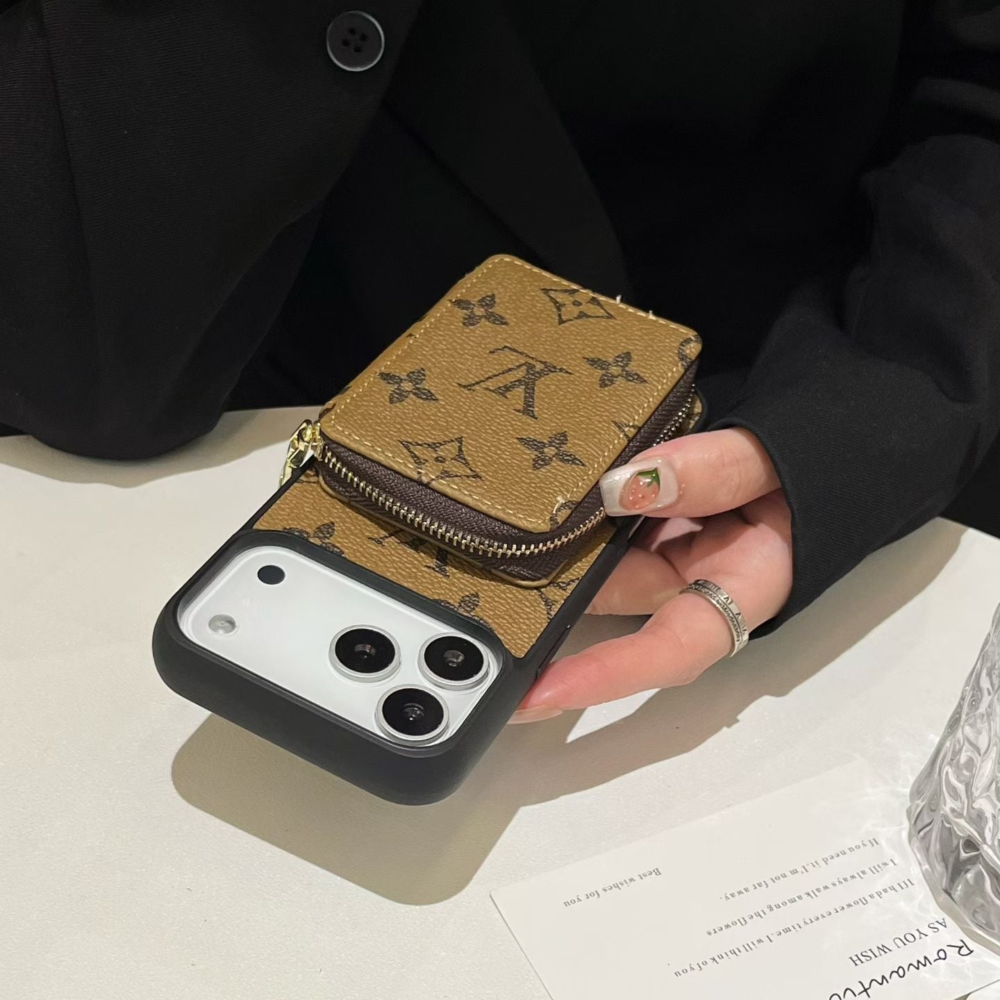 Trendy Design Wallet Phone Case For iPhone