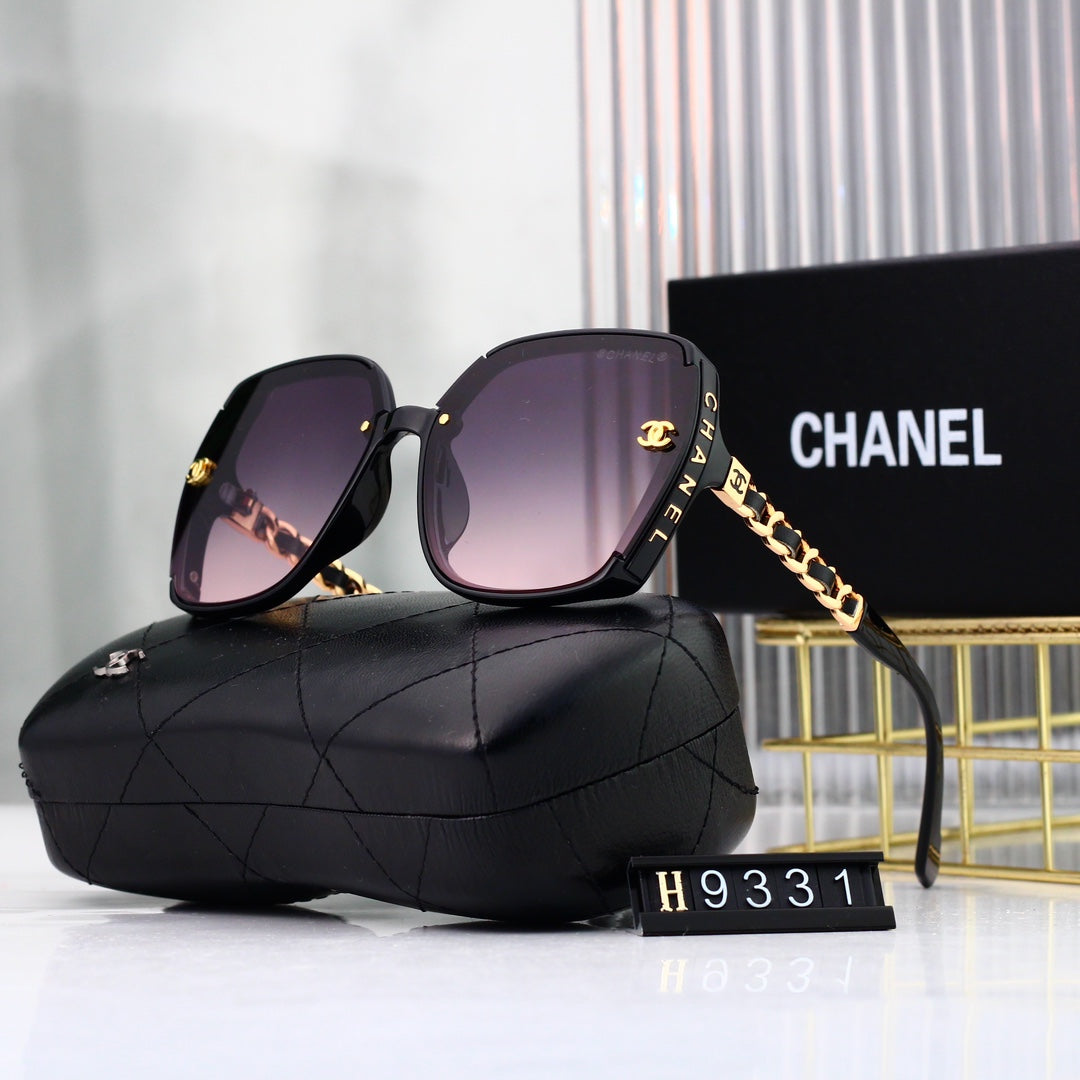 Women's Fashion Full Frame Letter Sunglasses 6330s