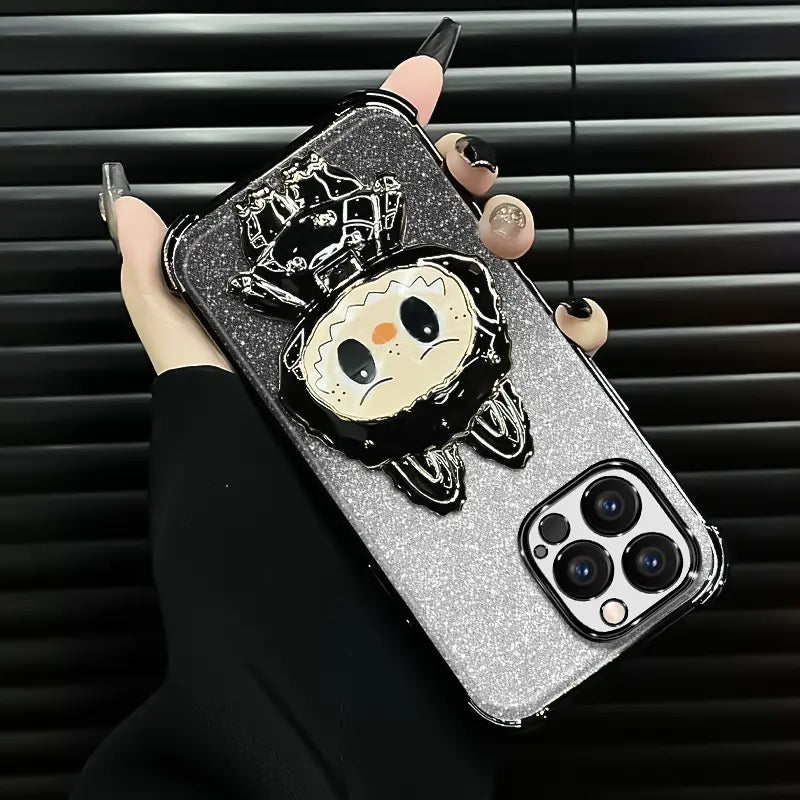 iPhone Case – 3D Cartoon Glitter Cover